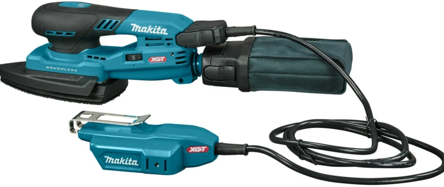 Makita BO006CGZJNL XGT 40V Li-ion accu Handpalm deltaschuurmachine in Mbox - 100x150mm