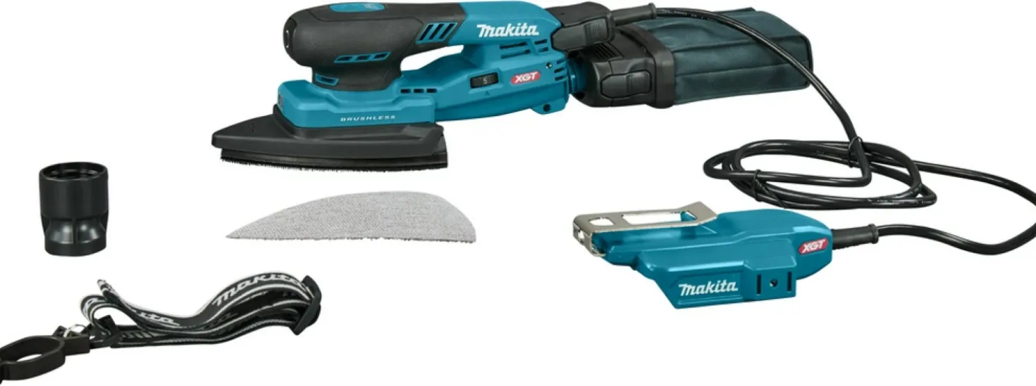 Makita BO006CGZJNL XGT 40V Li-ion accu Handpalm deltaschuurmachine in Mbox - 100x150mm