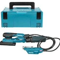 Makita BO005CGZJNL XGT 40V Li-ion accu Handpalm vlakschuurmachine in Mbox - 80x130mm