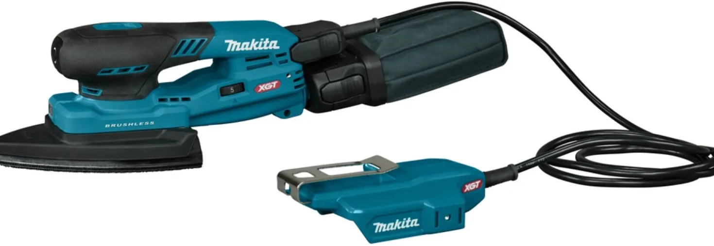 Makita BO006CGZ XGT 40V Li-ion accu Handpalm vlakschuurmachine - 100x150mm