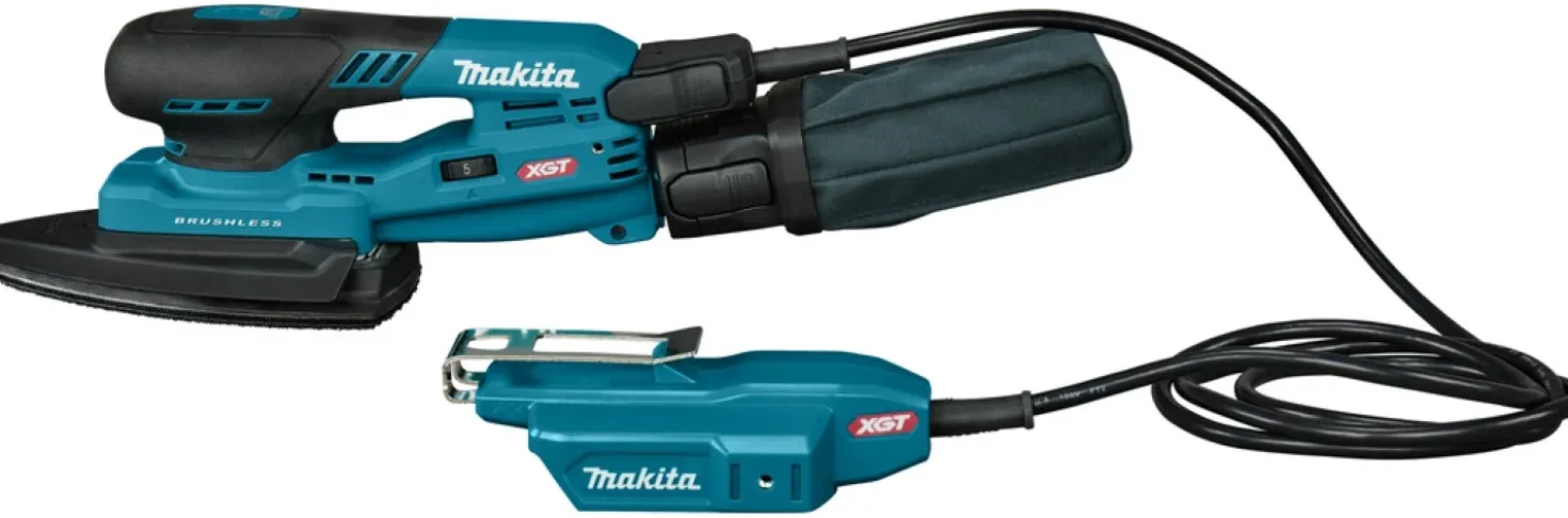 Makita BO006CGZ XGT 40V Li-ion accu Handpalm vlakschuurmachine - 100x150mm