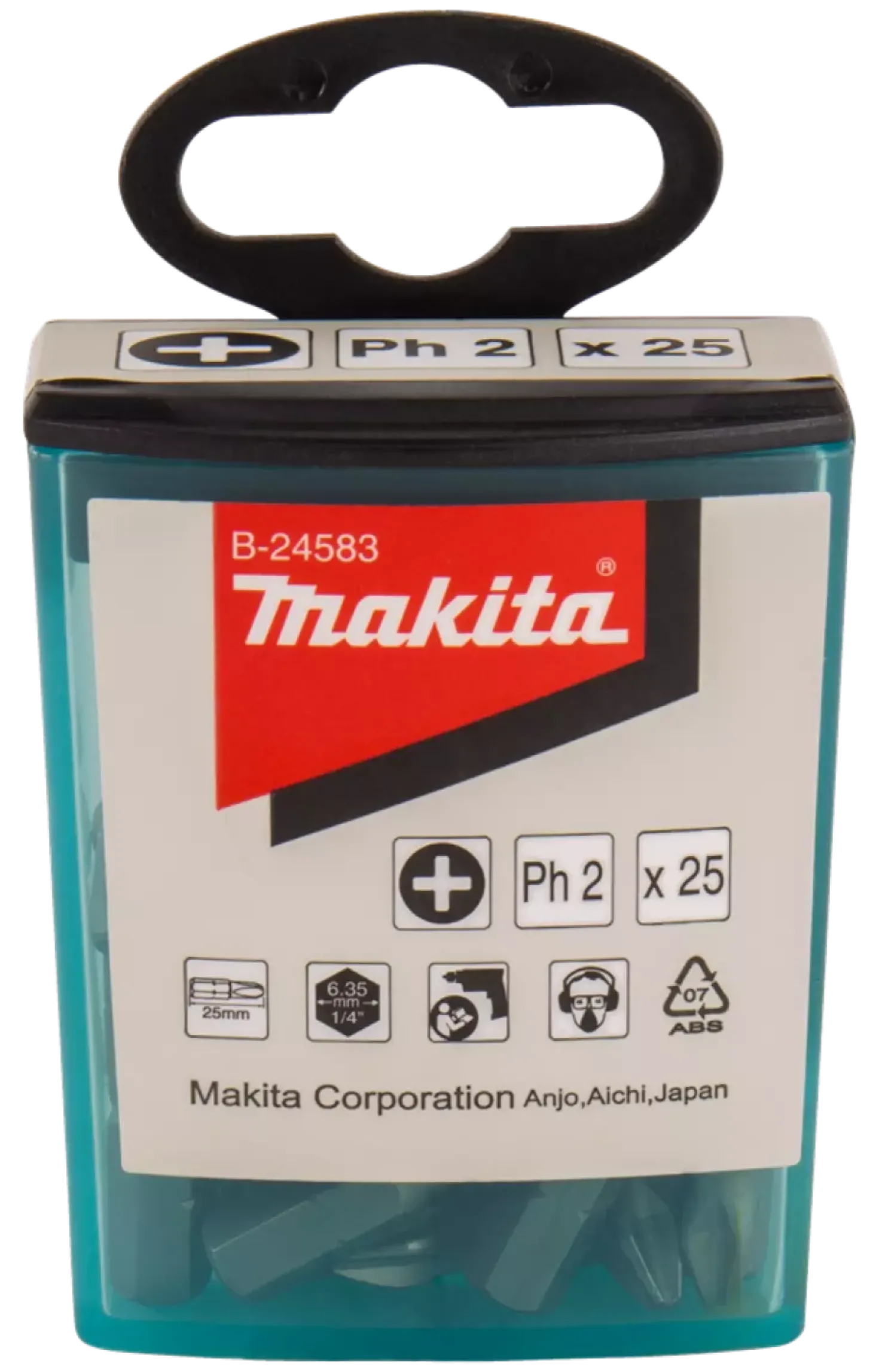 Makita B-24583 Schroefbit PH2x25mm 25 stuks
