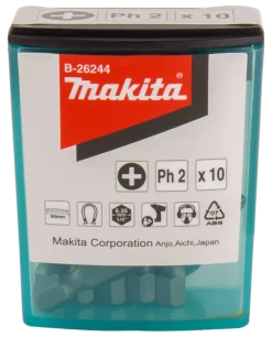 Makita B-26244 Schroefbit PH2X50mm 10 stuks