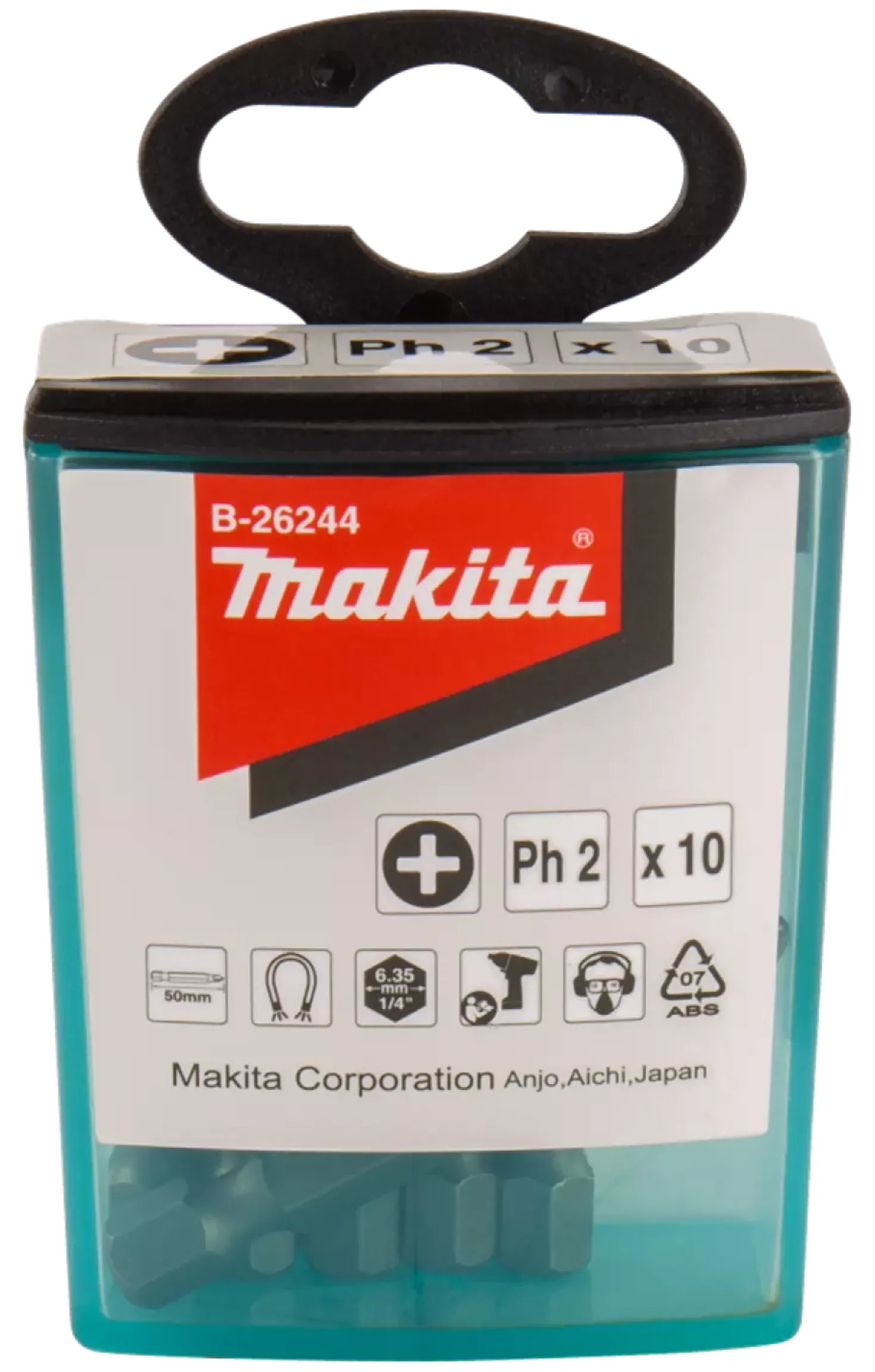 Makita B-26244 Schroefbit PH2X50mm 10 stuks