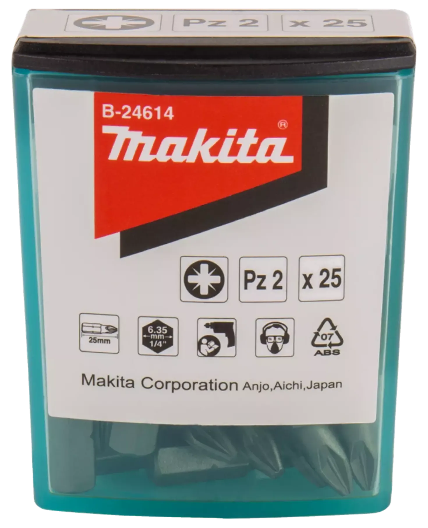 Makita B-24614 Schroefbit PZ2x25mm (25 st)