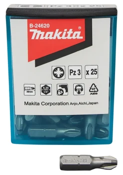 Makita B-24620 Schroefbit - PZ3x25mm (25st)