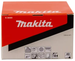 Makita B-39300 Schuurschijf - Velcro - K40 - 150mm (50st)
