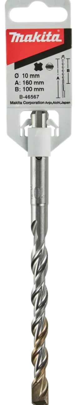 Makita B-46567 SDS-Plus Betonboor - 2 snijvlakken - 10 x 100 x 160mm
