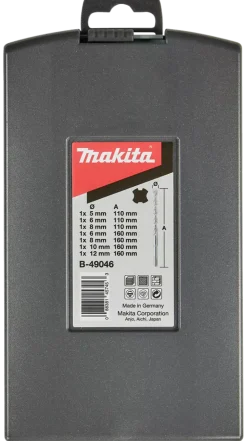 Makita B-49046 SDS-Plus 7 delige Hamerborenset