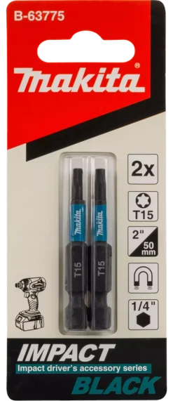 Makita B-63775 Slagschroefbit T15x50mm (2st)