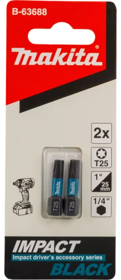Makita B-63688 Slagschroefbit T25x25mm