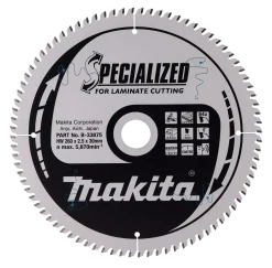 Makita B-33875 Specialized afkortzaagblad voor Laminaat - 260 x 30 x 84T