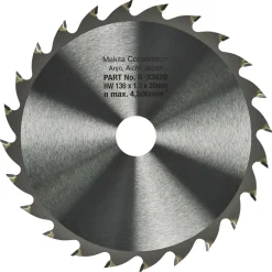 Makita B-33629 Specialized cirkelzaagblad voor Hout - 136 x 20 x 24T