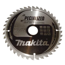 Makita B-33174 Specialized cirkelzaagblad voor Hout(noest/spijker) - 185 x 30 x 40T