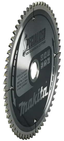 Makita B-33233 Specialized cirkelzaagblad Aluminium - 160 x 20 x 60T