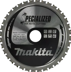 Makita B-33417 Specialized cirkelzaagblad voor Staal - 185 x 30 x 36T