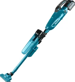 Makita CL002GD213 40V Max Li-Ion accu steelstofzuiger set (2x 2,5Ah) - 0,5L - Blauw