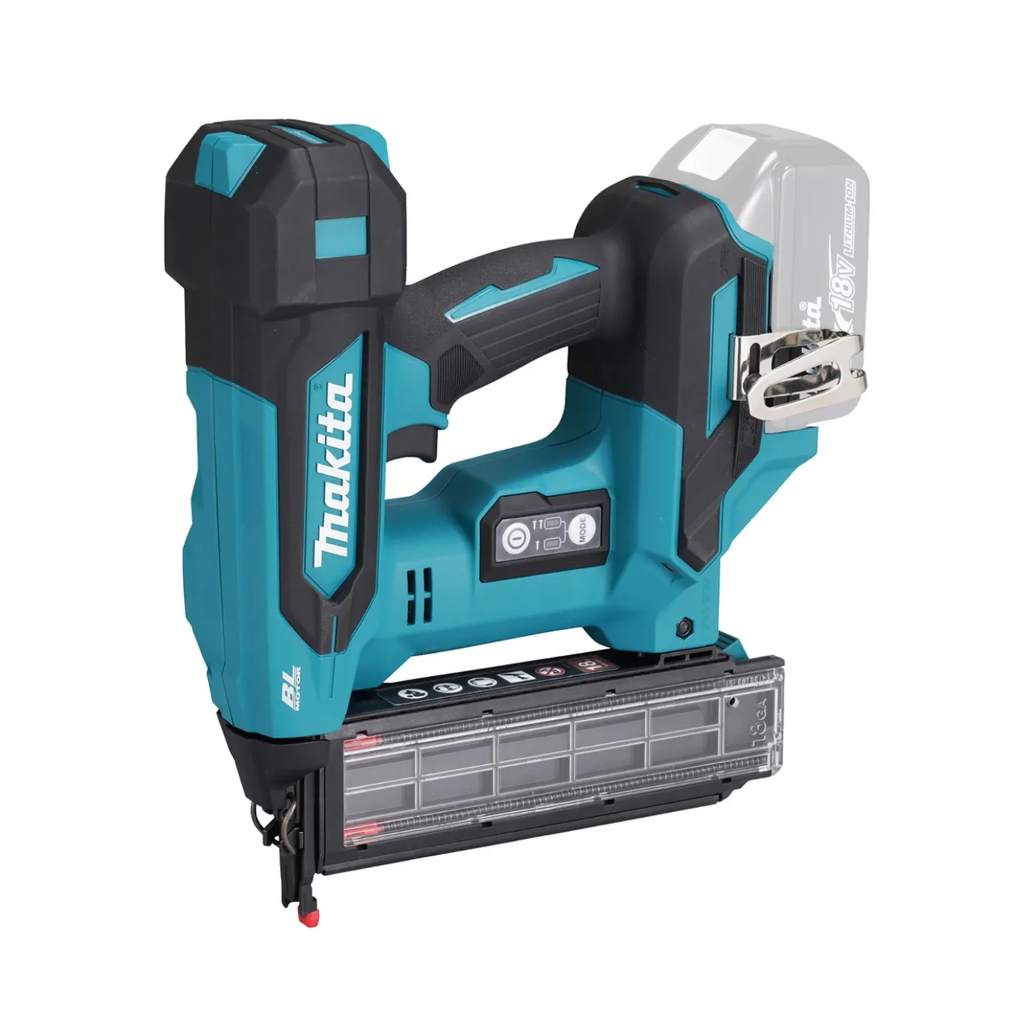 Makita DBN501ZJ 18V Li-ion accu brad tacker body in Mbox - 15-50mm - 18 Gauge
