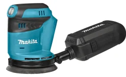 Makita DBO180RTJ 18V Li-Ion Accu excentrische schuurmachine set (2x 5.0Ah accu) in Mbox - 125mm