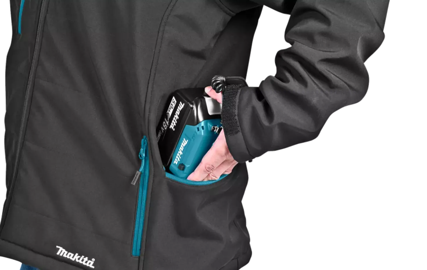 Makita DCJ205Z 18V Li-Ion Accu Verwarmde Jas