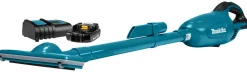 Makita DCL181FSY 18V Li-Ion accu steelstofzuiger Blauw set (1x 1,5Ah) - 0,65L