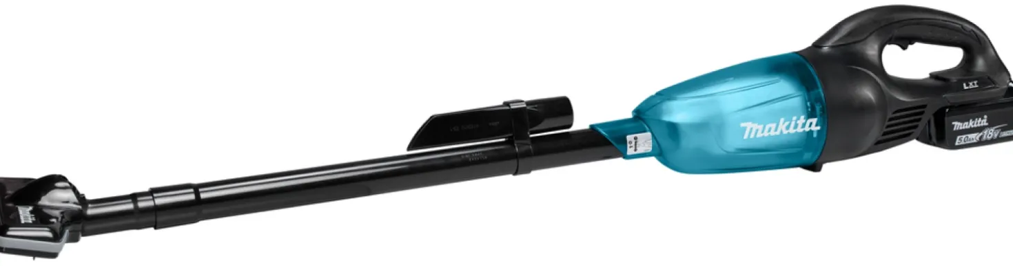 Makita DCL180RTB 18V Li-Ion Accu Steelstofzuiger set (1x 5.0Ah) - 0,65L