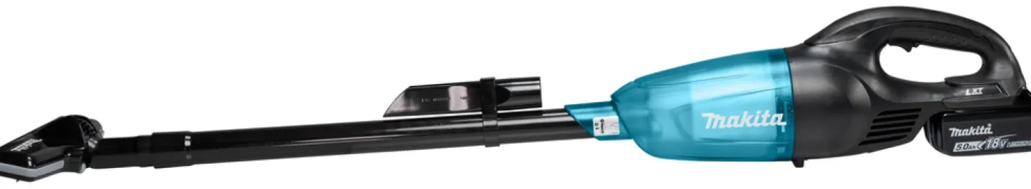 Makita DCL180RTB 18V Li-Ion Accu Steelstofzuiger set (1x 5.0Ah) - 0,65L