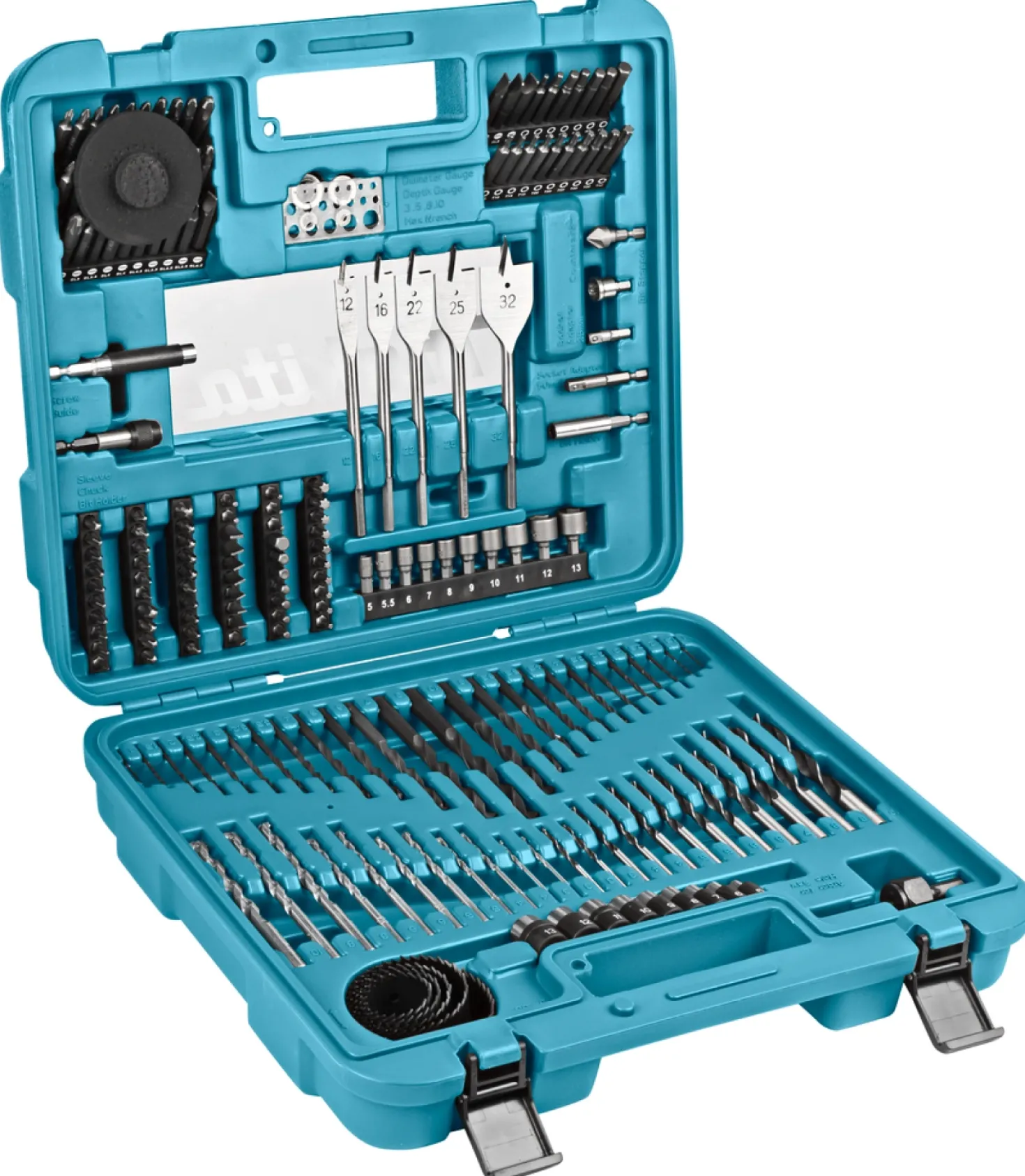 Makita D-47260 201-delige Boor en Bitset in koffer