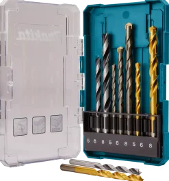 Makita D-71962 9-delige Borenset Steen/Hout/Metaal