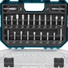 Makita D-74784 22-delige Frezenset 8mm