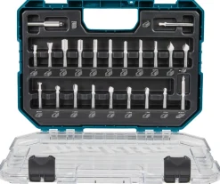 Makita D-74784 22-delige Frezenset 8mm