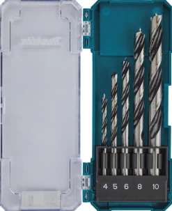 Makita D-72861 5-delige houtspiraalborenset - 4-10 mm