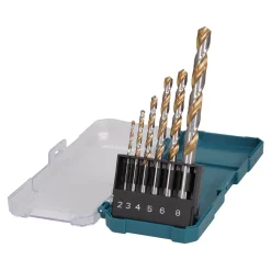 Makita D-77241 6-delige HSS metaalborenset - 2-8 mm