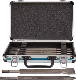 Makita D-42379 5-delige SDS-Plus Beitelset in koffer
