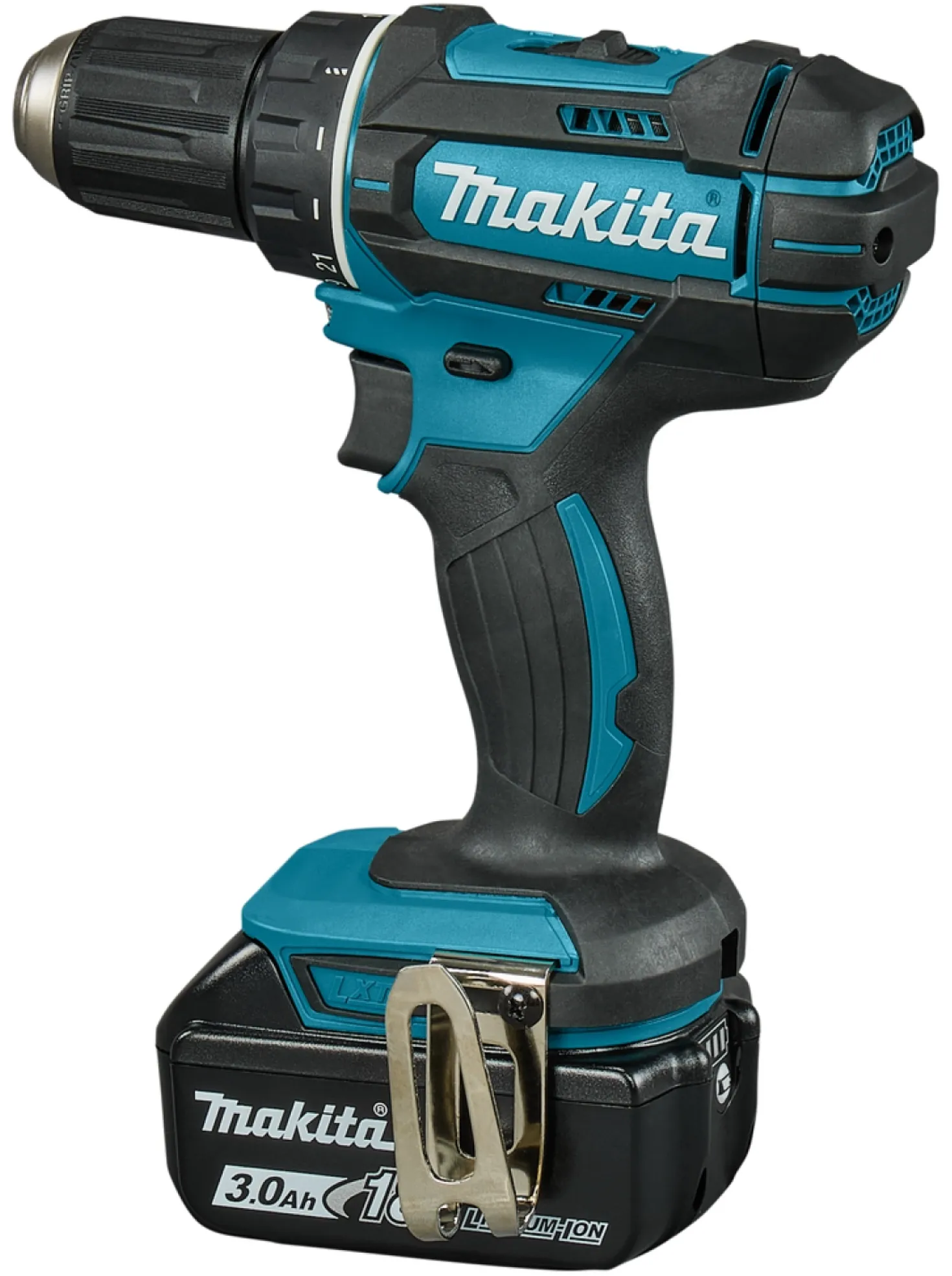 Makita DDF482RFE 18V Li-Ion accu boor-/schroefmachine set (2x 3.0Ah accu) in koffer