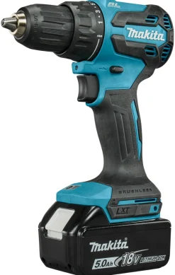 Makita DDF490RTJ 18V Li-ion accu boor-/schroefmachine set (2x 5.0Ah) in Mbox