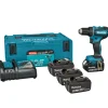 Makita DDF485RTJ3 18V Li-Ion accu boor-/schroefmachine set (3x 5.0Ah) in Mbox - koolborstelloos