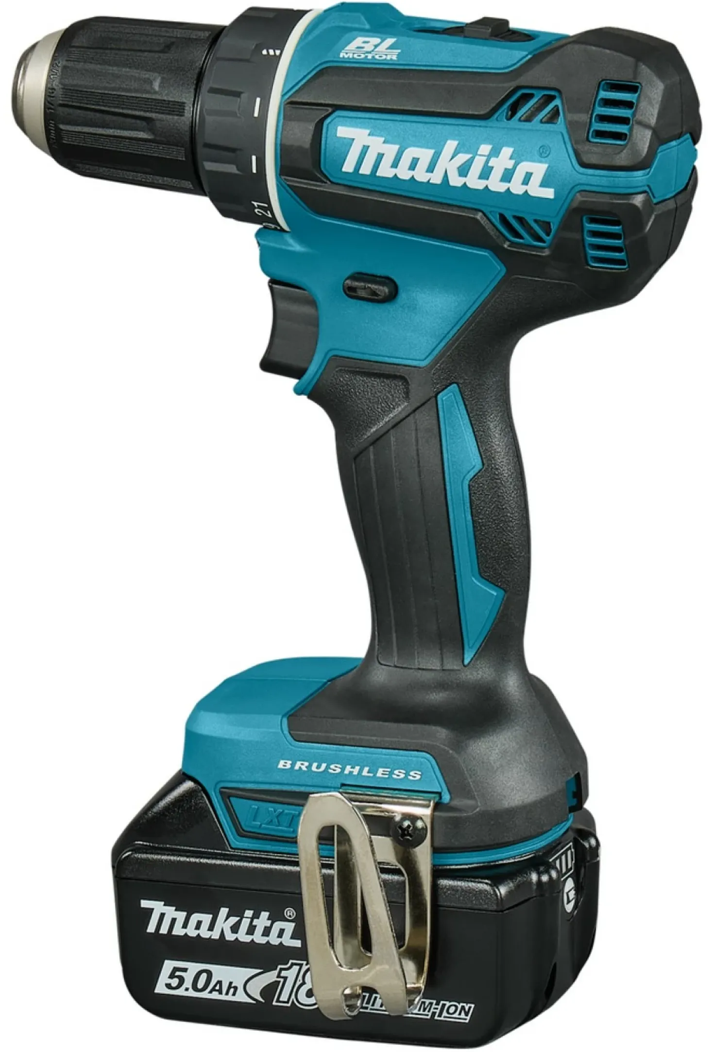 Makita DDF485RTJ3 18V Li-Ion accu boor-/schroefmachine set (3x 5.0Ah) in Mbox - koolborstelloos