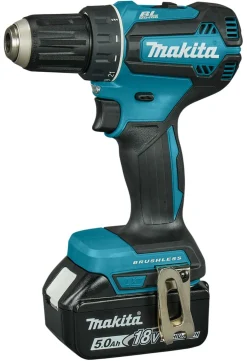 Makita DDF485RTJ3 18V Li-Ion accu boor-/schroefmachine set (3x 5.0Ah) in Mbox - koolborstelloos