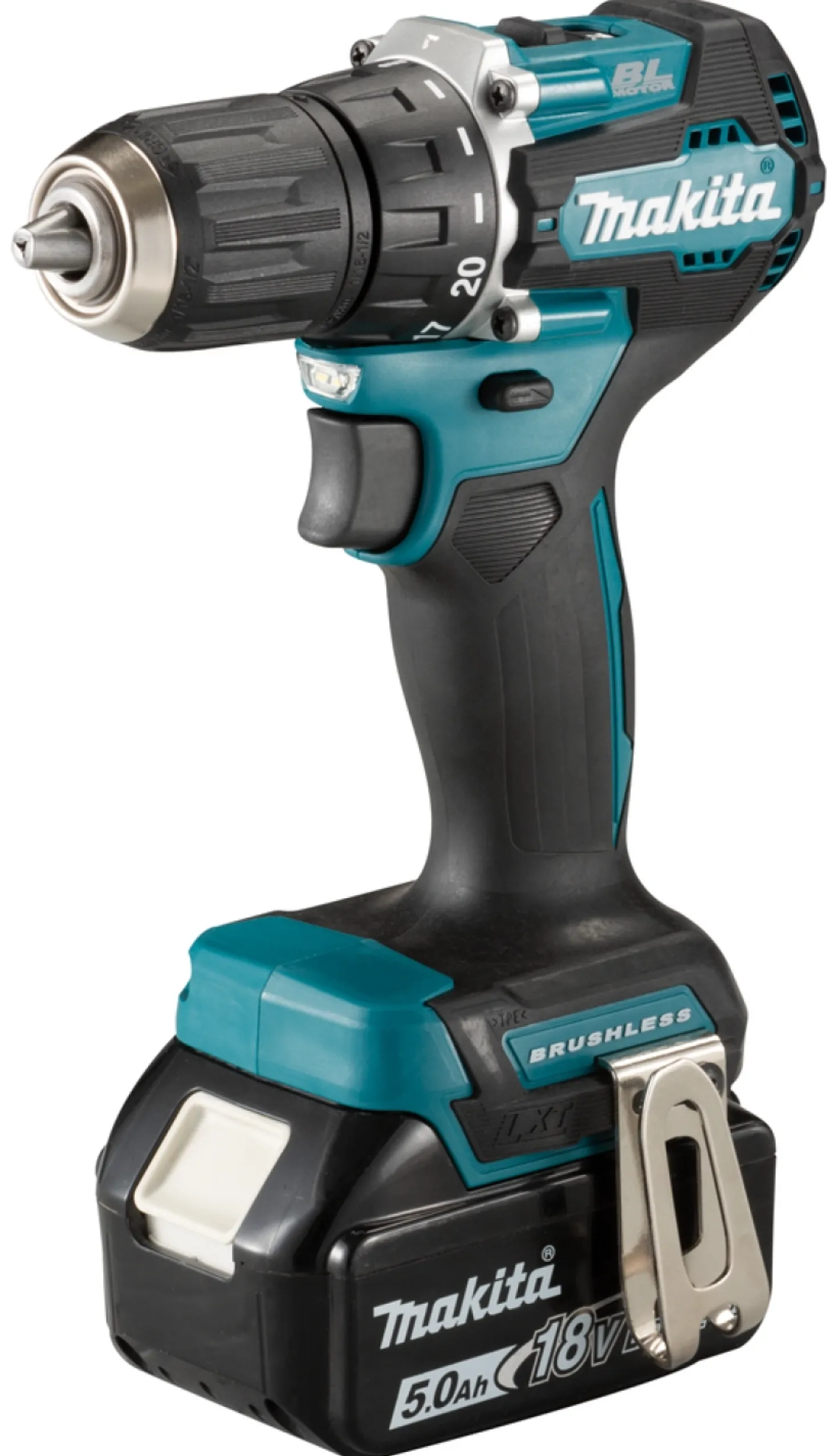 Makita DDF487RTJ 18V Li-Ion accu boor-/schroefmachine set (2x 5,0Ah) in Mbox - 13mm