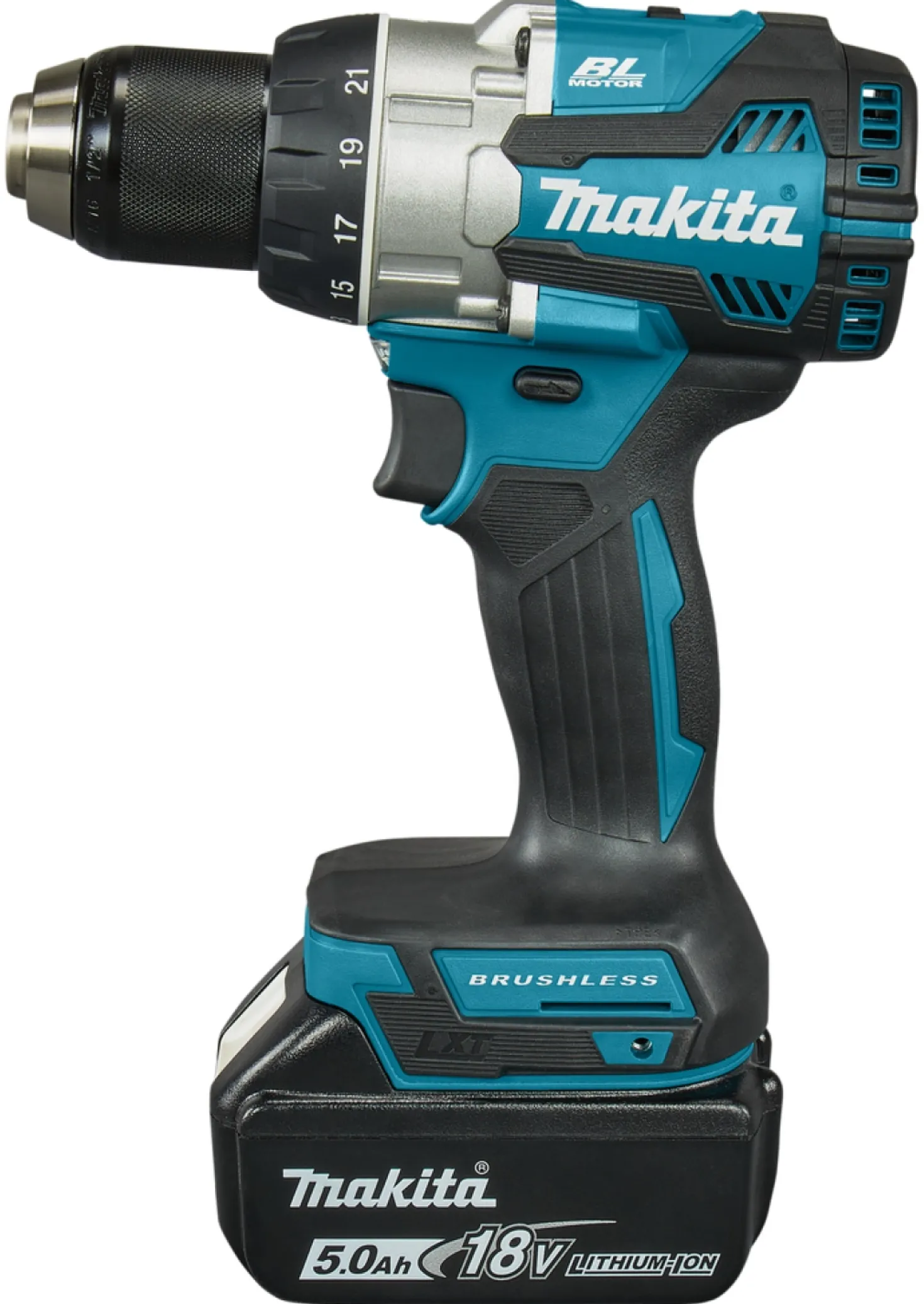 Makita DDF489RTJ 18V L-ion accu boor-/schroefmachine set (2x 5.0Ah) in Mbox - 73Nm