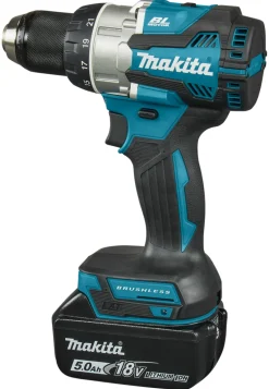 Makita DDF489RTJ 18V L-ion accu boor-/schroefmachine set (2x 5.0Ah) in Mbox - 73Nm