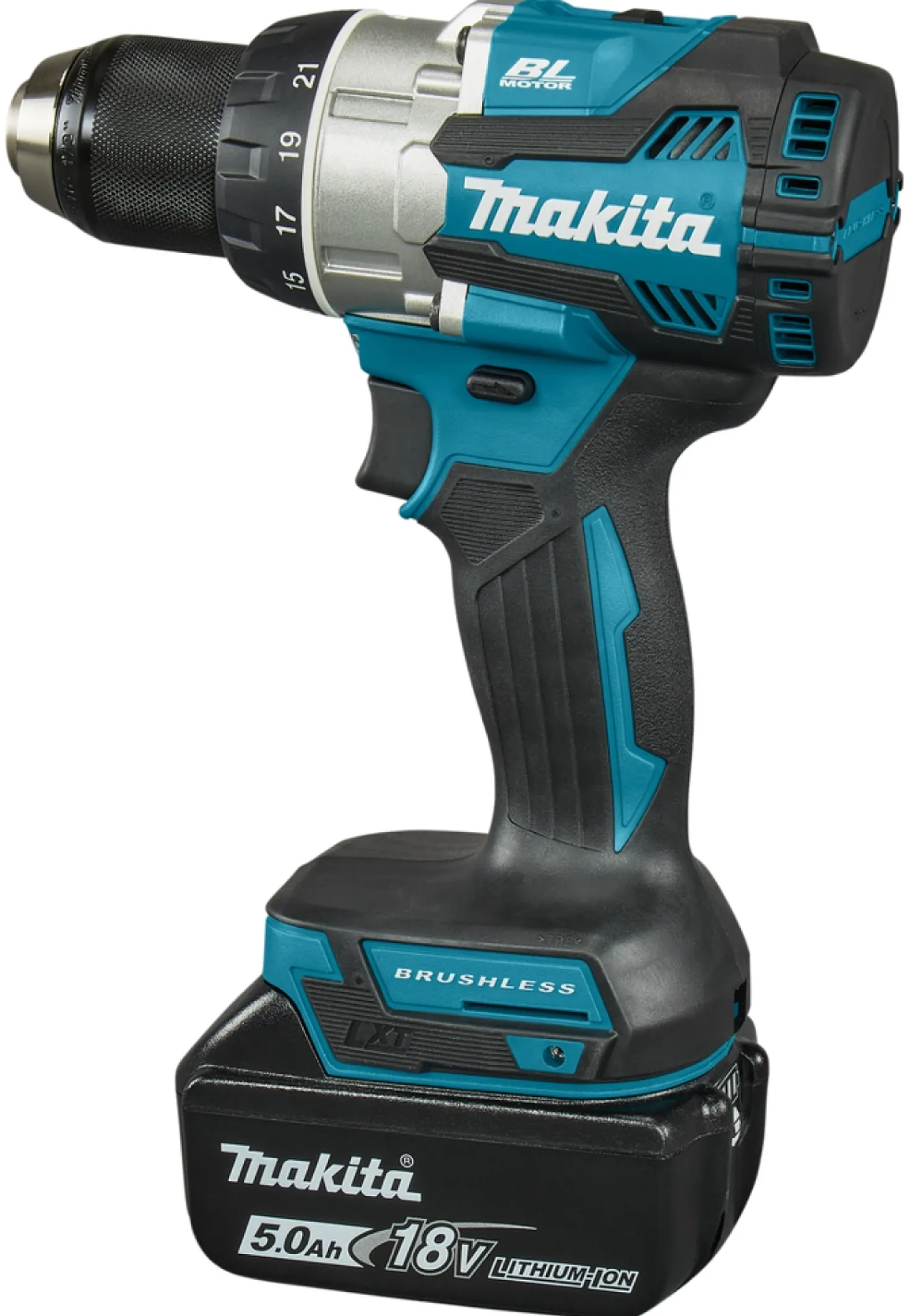 Makita DDF489RTJ 18V L-ion accu boor-/schroefmachine set (2x 5.0Ah) in Mbox - 73Nm