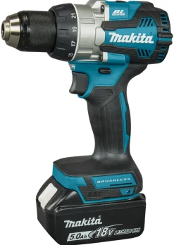 Makita DDF489RTJ 18V L-ion accu boor-/schroefmachine set (2x 5.0Ah) in Mbox - 73Nm