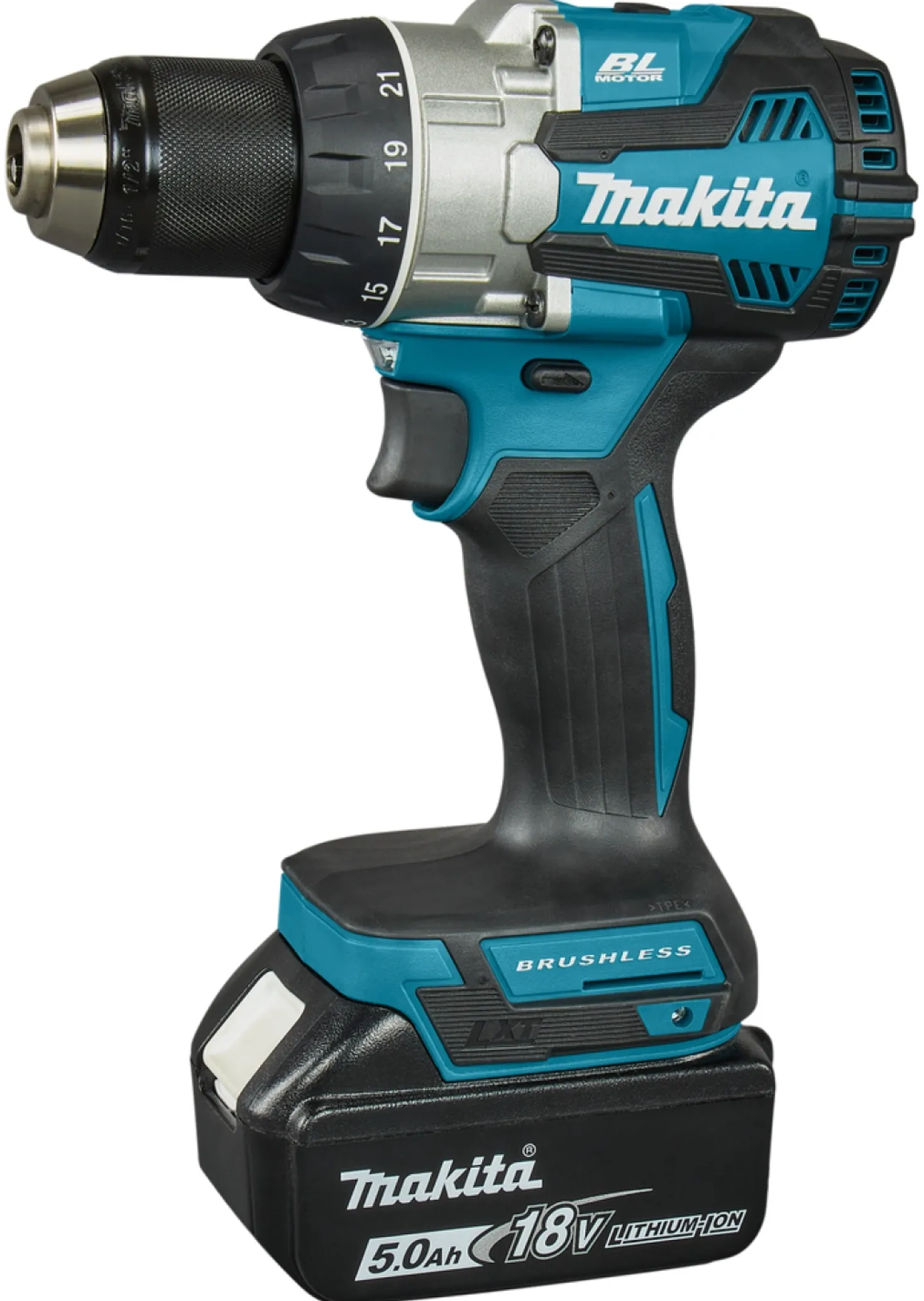 Makita DDF489RTJ 18V L-ion accu boor-/schroefmachine set (2x 5.0Ah) in Mbox - 73Nm