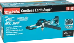 Makita DDG460ZX7 2x18V Li-Ion accu grondboor body incl. adapters - 13mm - koolborstelloos