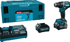 Makita DF002GD201 XGT 40V Max Li-Ion accu boor-/schroefmachine set (2x 2,5Ah) in Mbox - 64Nm - koolborstelloos