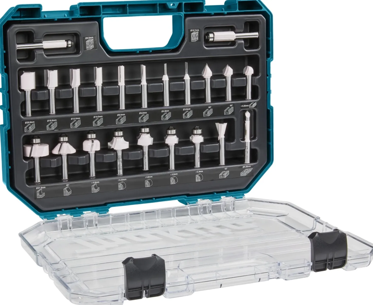 Makita D-74778 Frezenset S8 - 22-delig