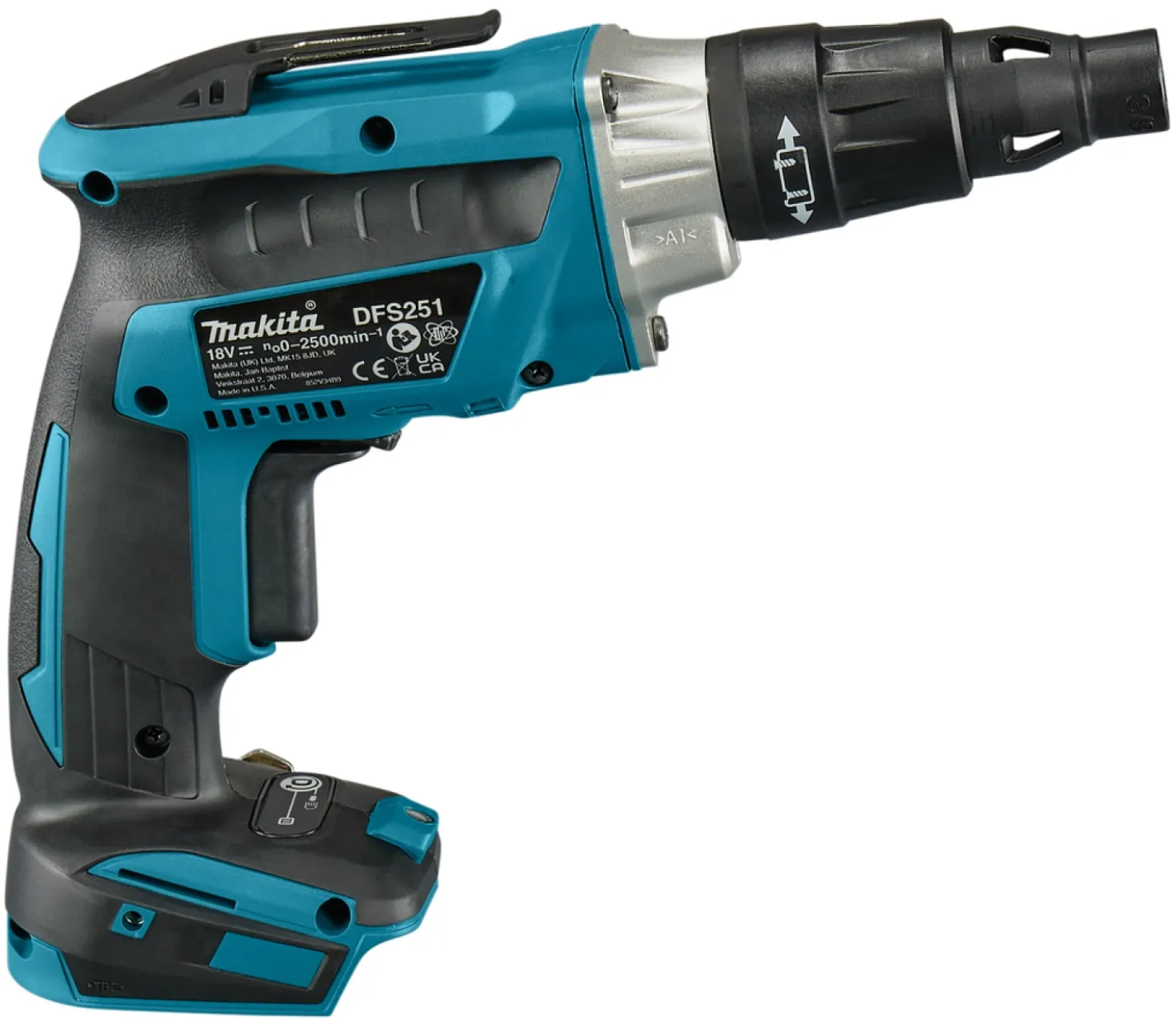 Makita DFS251ZJ 18V Li-Ion accu schroevendraaier body in Mbox - koolborstelloos