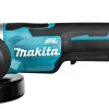 Makita DGA505RTJ 18V Li-Ion Accu haakse slijper set (2x 5.0Ah accu) in Mbox - 125mm - koolborstelloos - softstart